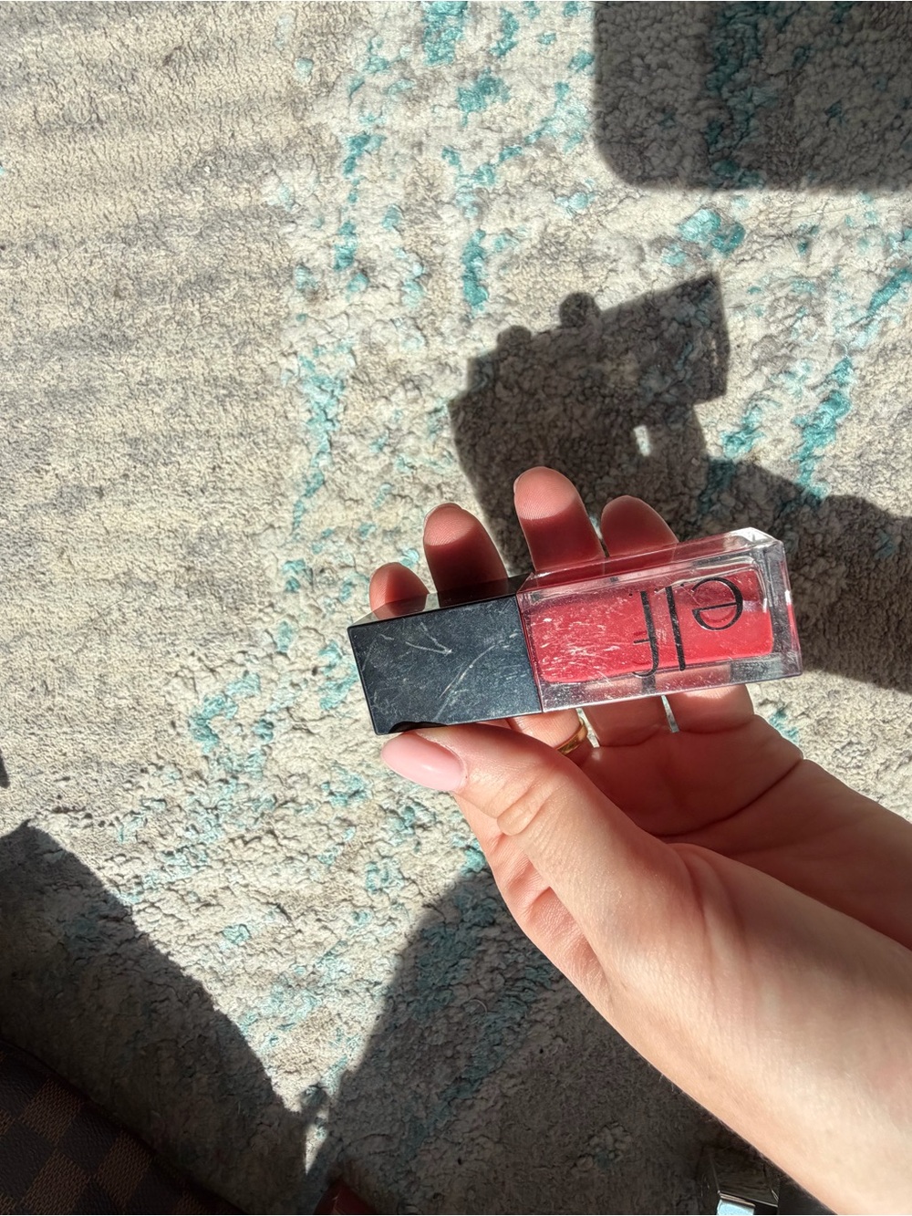 e.l.f. Lip Gloss in Shimmery Red